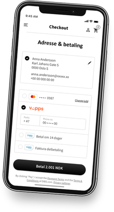 DIBS Easy nå med Vipps